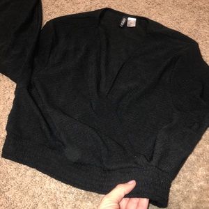 Surplice crop top